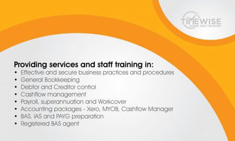 Timewise Admin & Training - Melbourne Accountant 0